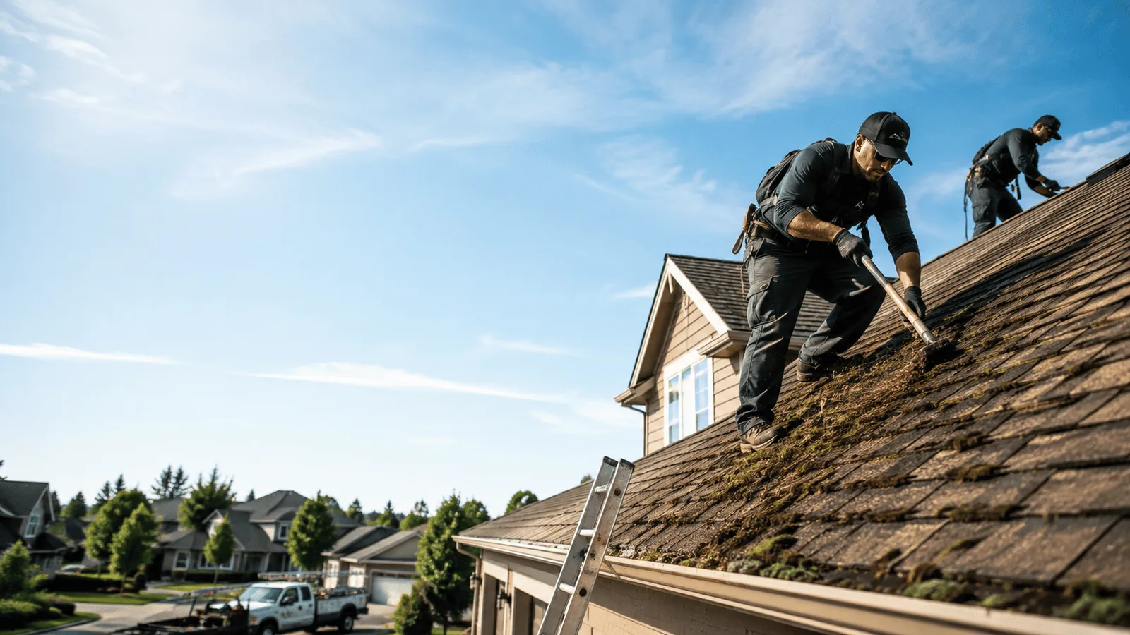 Roof Moss Removal in Clawson, MI near me